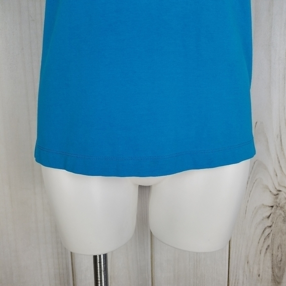 EP Pro Golf Blue V Neck Top - Picture 5 of 8